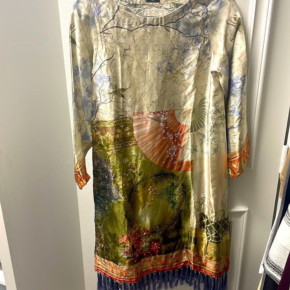 Agha Noor Sz S Silk Embellished Kurta